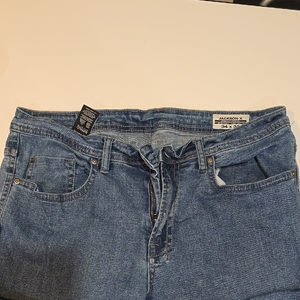 Buffalo David Bitton Jackson X Straight Strech Jeans